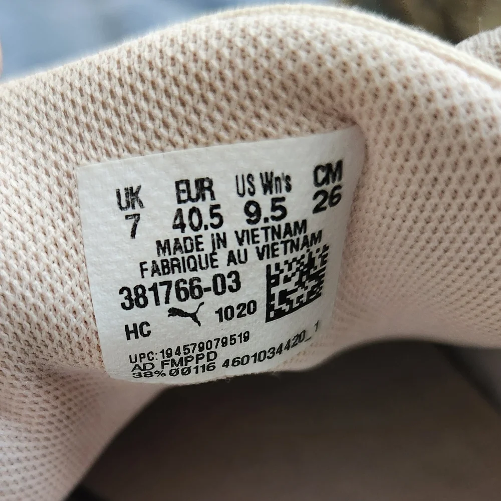 Puma Women's Speedcat OG Suede Sneakers Pink White Size 9.5/40.5 - Picture 8 of 11